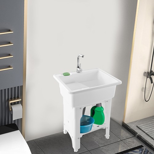 Freestanding laundry sink with - sink,