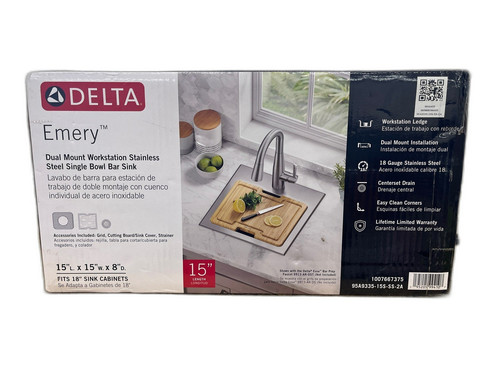 Delta emery drop in - 15, in.